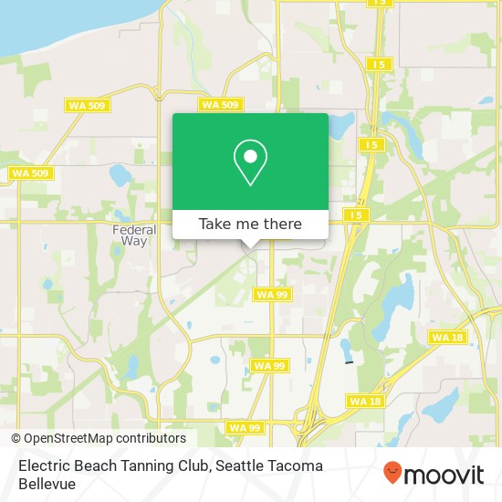 Mapa de Electric Beach Tanning Club