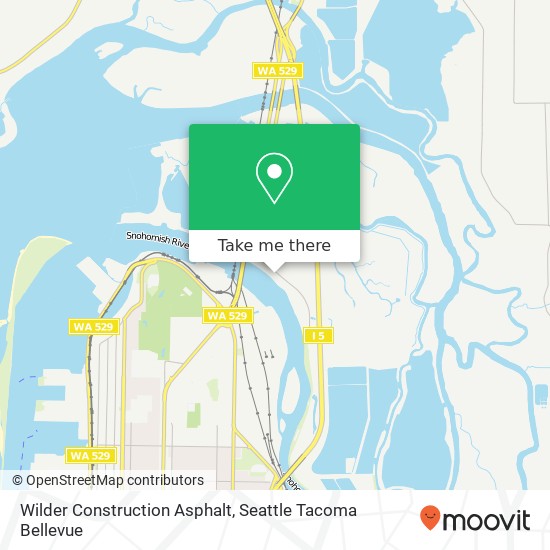 Mapa de Wilder Construction Asphalt
