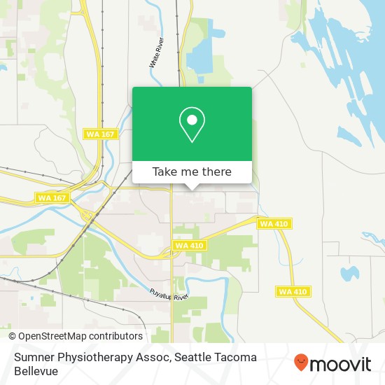 Sumner Physiotherapy Assoc map