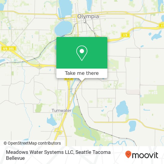 Mapa de Meadows Water Systems LLC