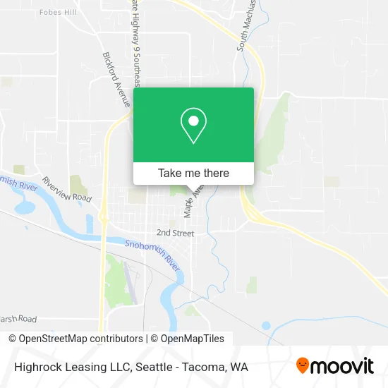 Mapa de Highrock Leasing LLC