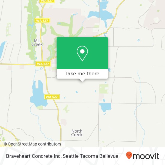 Braveheart Concrete Inc map