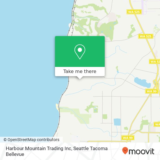 Mapa de Harbour Mountain Trading Inc