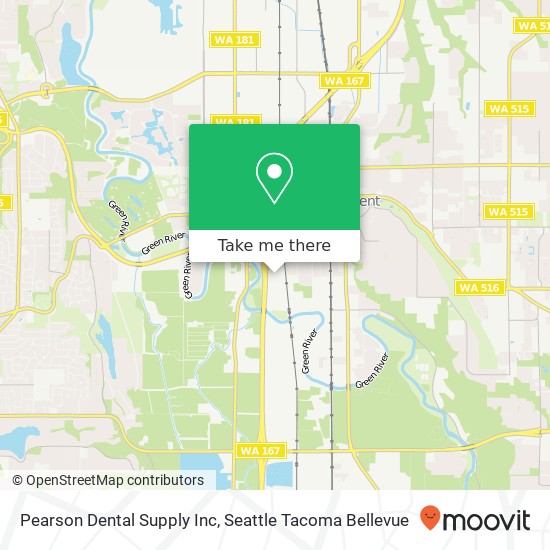 Pearson Dental Supply Inc map