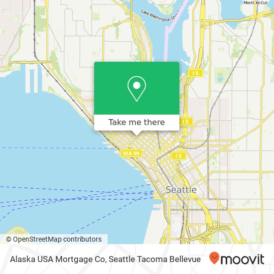 Mapa de Alaska USA Mortgage Co