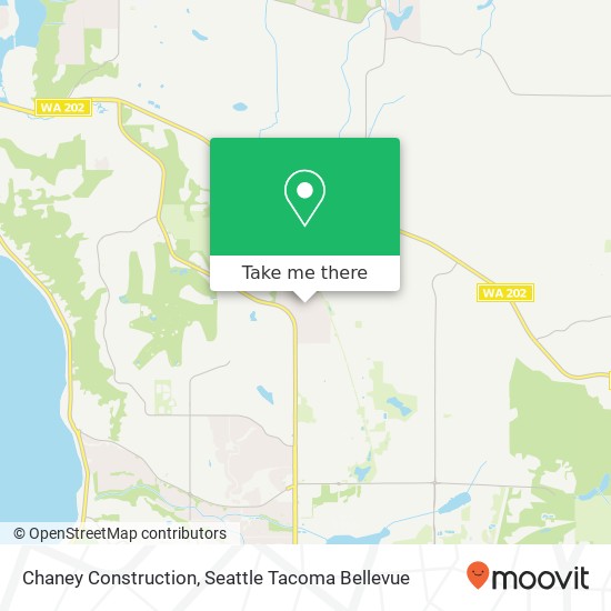 Mapa de Chaney Construction