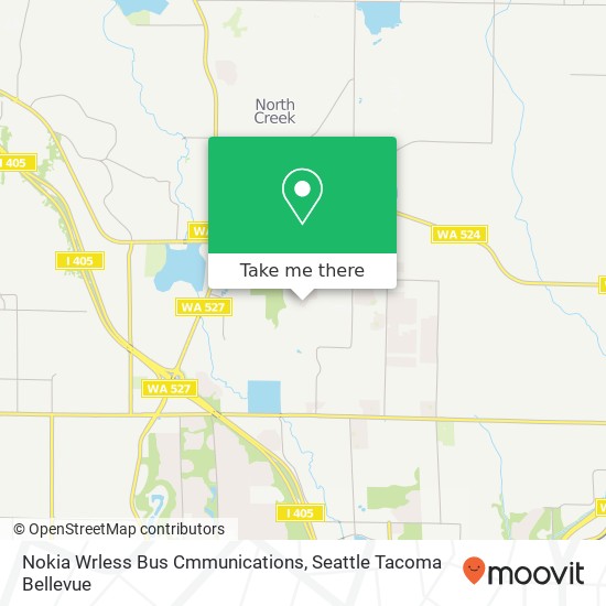 Mapa de Nokia Wrless Bus Cmmunications