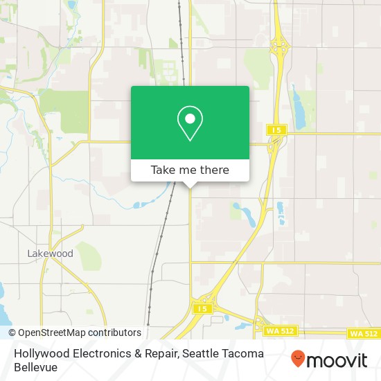 Hollywood Electronics & Repair map