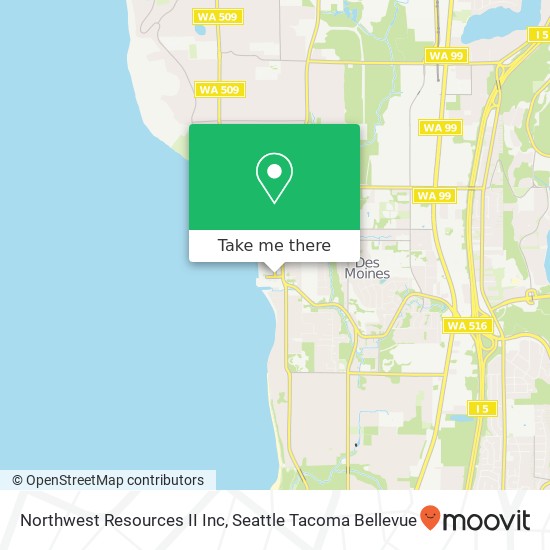 Northwest Resources II Inc map