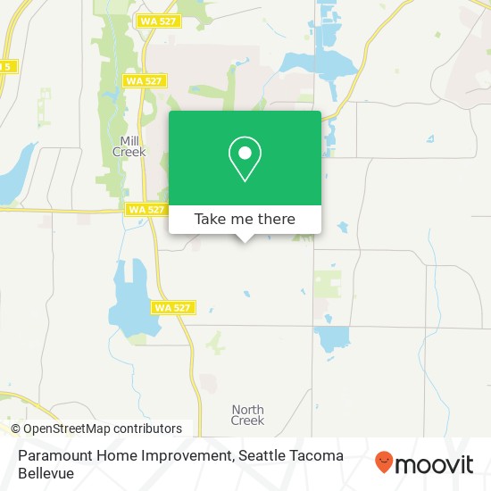 Paramount Home Improvement map