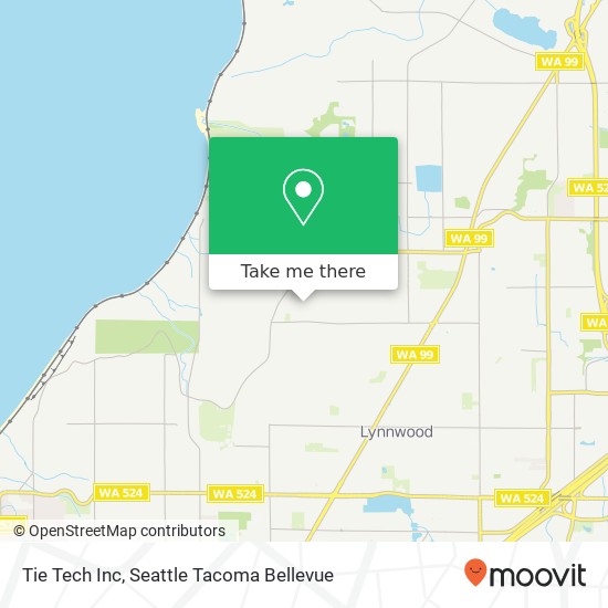 Tie Tech Inc map