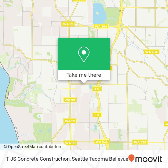 T JS Concrete Construction map