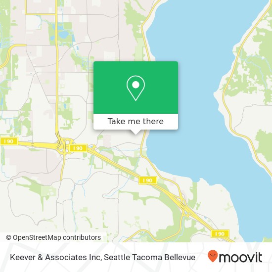 Mapa de Keever & Associates Inc