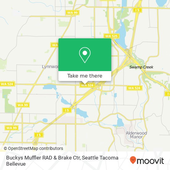 Buckys Muffler RAD & Brake Ctr map