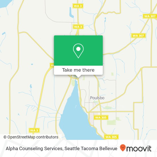 Alpha Counseling Services map