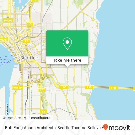 Bob Fong Assoc Architects map