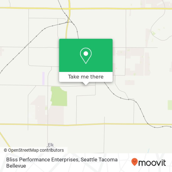 Bliss Performance Enterprises map