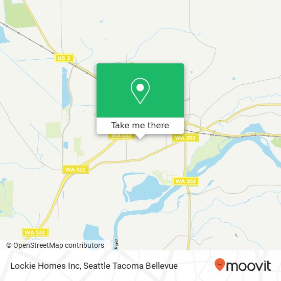 Mapa de Lockie Homes Inc