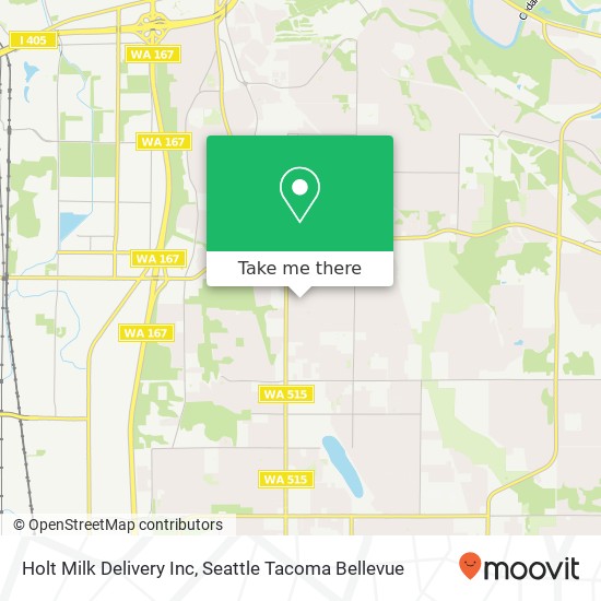 Mapa de Holt Milk Delivery Inc