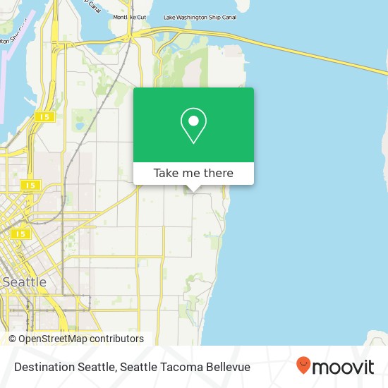 Mapa de Destination Seattle