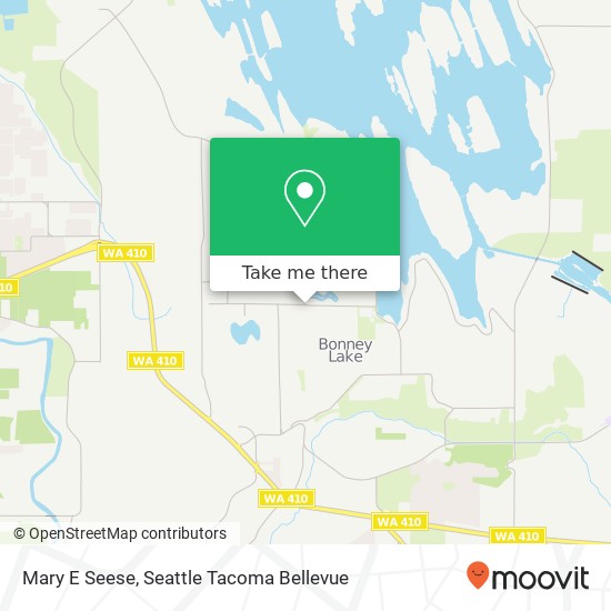 Mary E Seese map