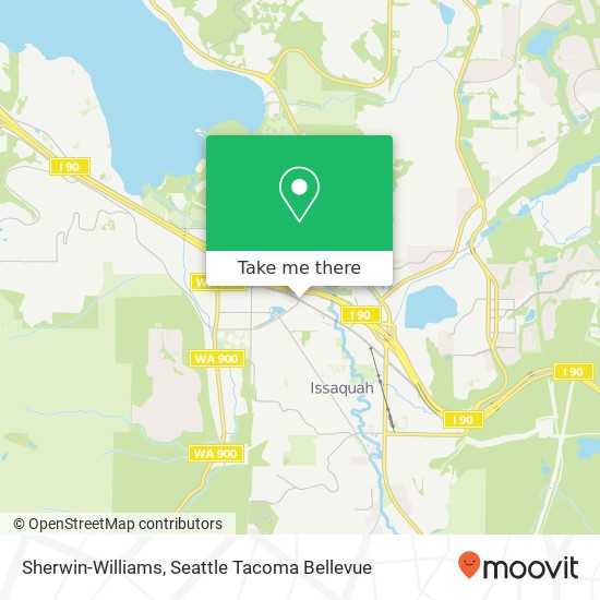 Sherwin-Williams map