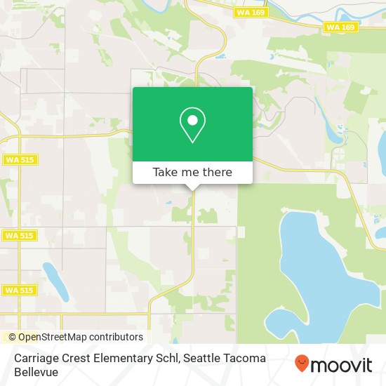 Mapa de Carriage Crest Elementary Schl