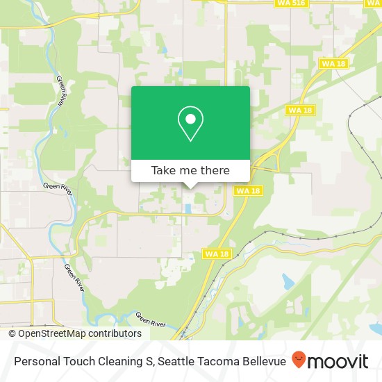 Personal Touch Cleaning S map