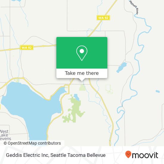 Geddis Electric Inc map