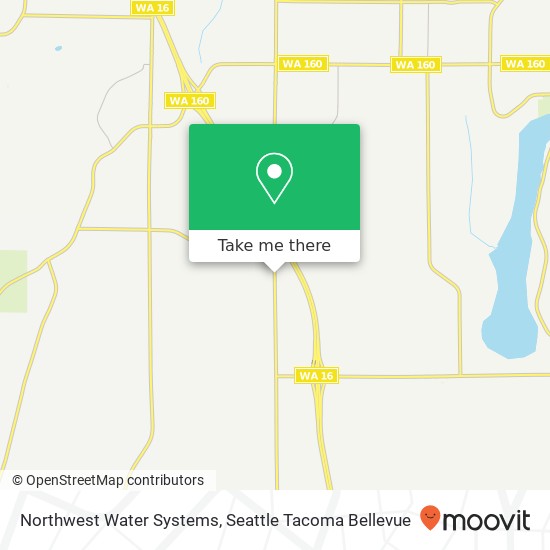 Mapa de Northwest Water Systems