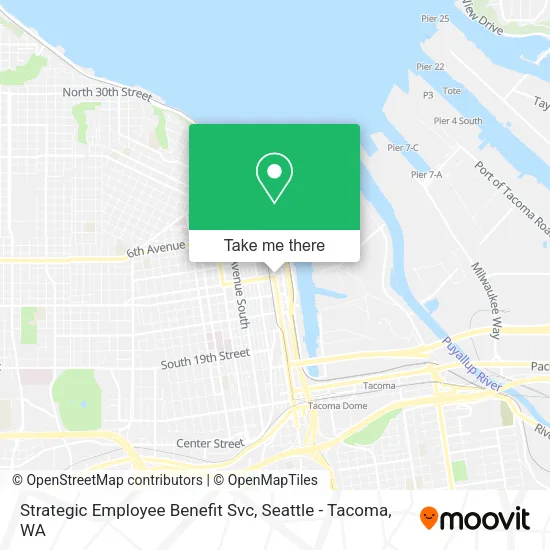 Mapa de Strategic Employee Benefit Svc