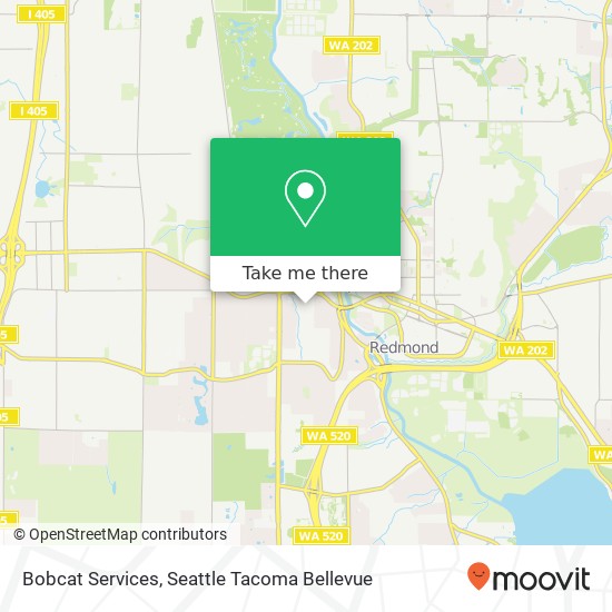 Bobcat Services map