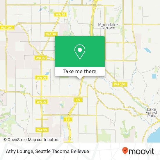 Mapa de Athy Lounge