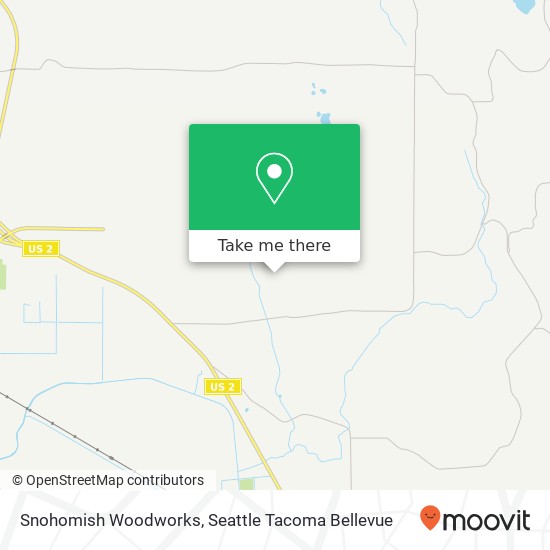 Snohomish Woodworks map