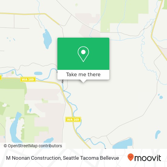 M Noonan Construction map