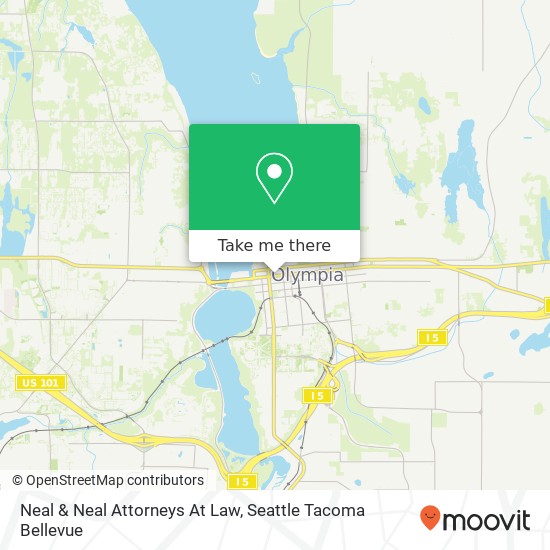 Mapa de Neal & Neal Attorneys At Law