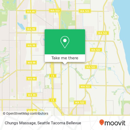 Chungs Massage map