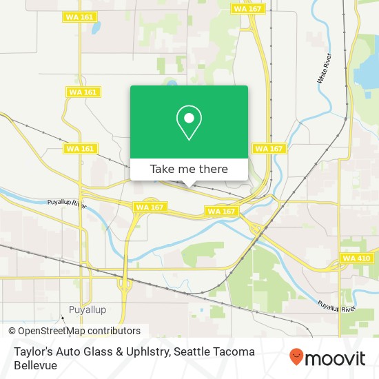 Taylor's Auto Glass & Uphlstry map