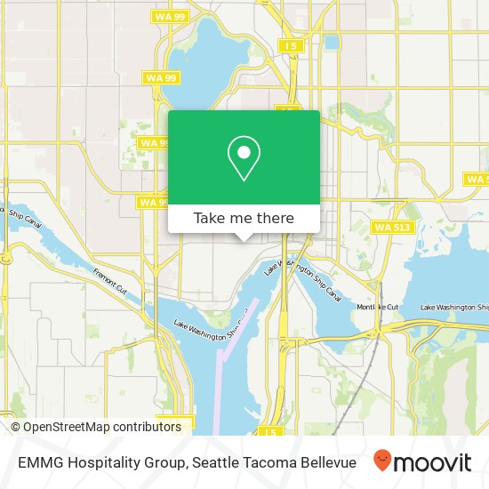 EMMG Hospitality Group map