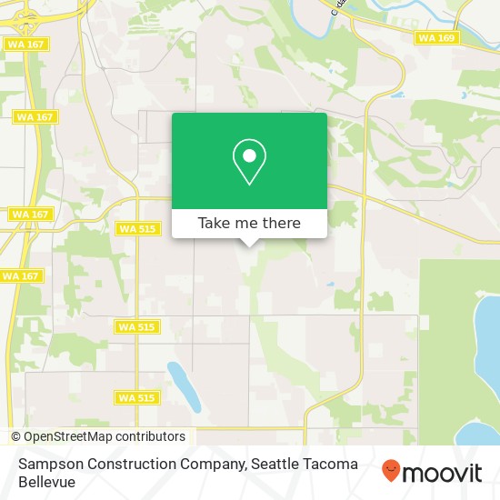Mapa de Sampson Construction Company