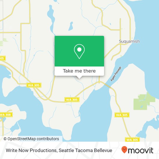 Write Now Productions map