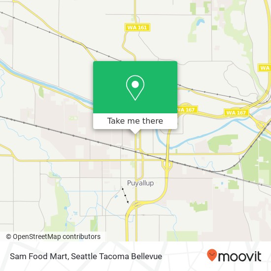 Sam Food Mart map