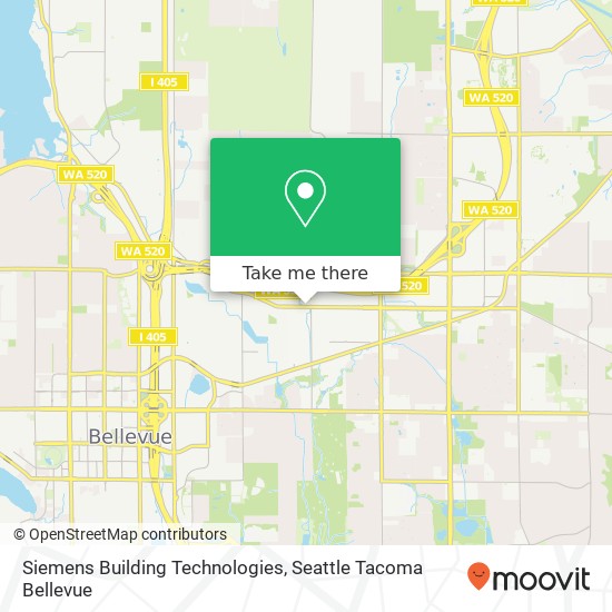 Siemens Building Technologies map