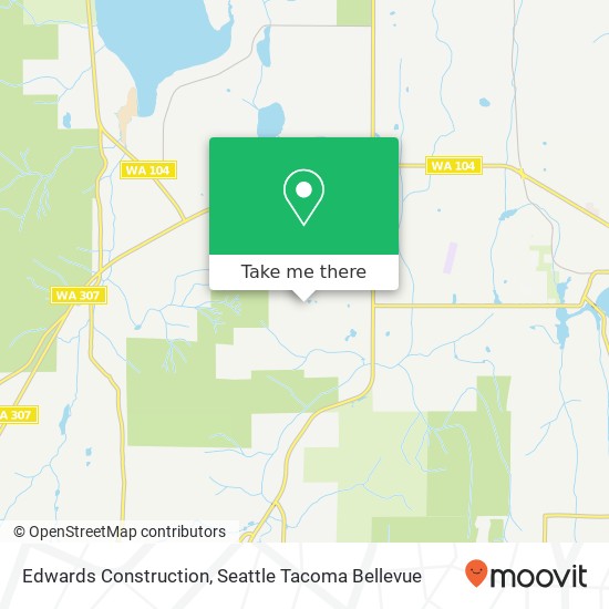 Edwards Construction map