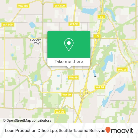 Loan Production Office Lpo map