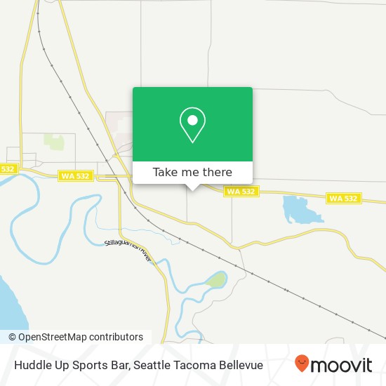 Mapa de Huddle Up Sports Bar