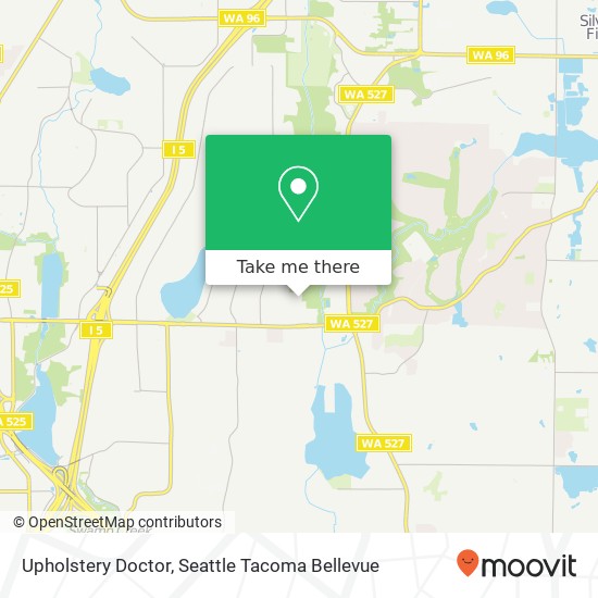 Upholstery Doctor map