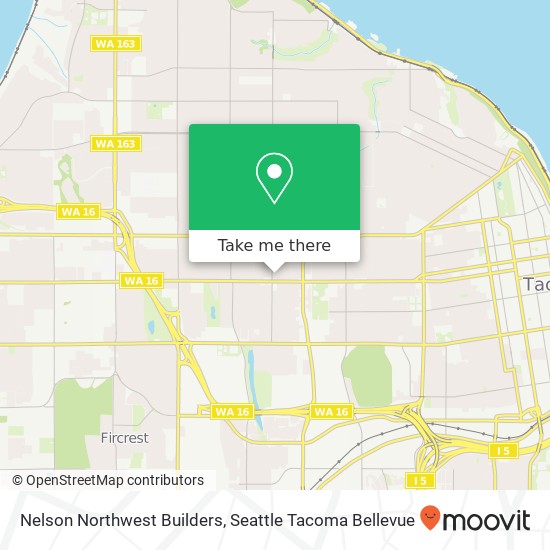 Nelson Northwest Builders map