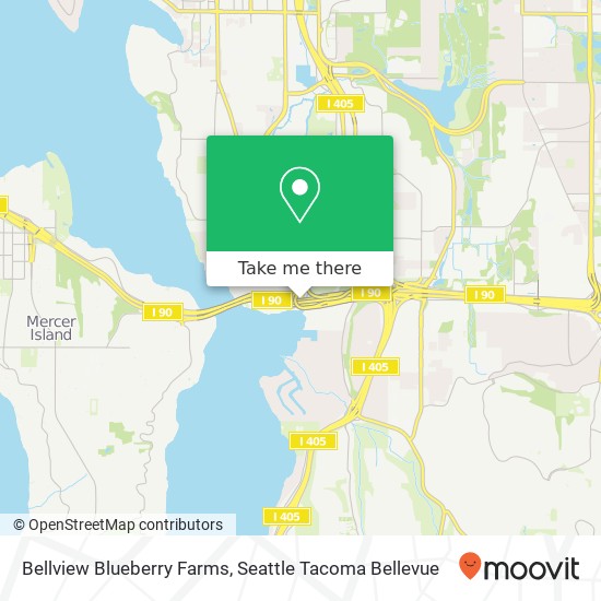 Bellview Blueberry Farms map