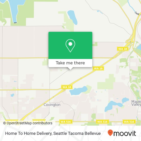 Home To Home Delivery map